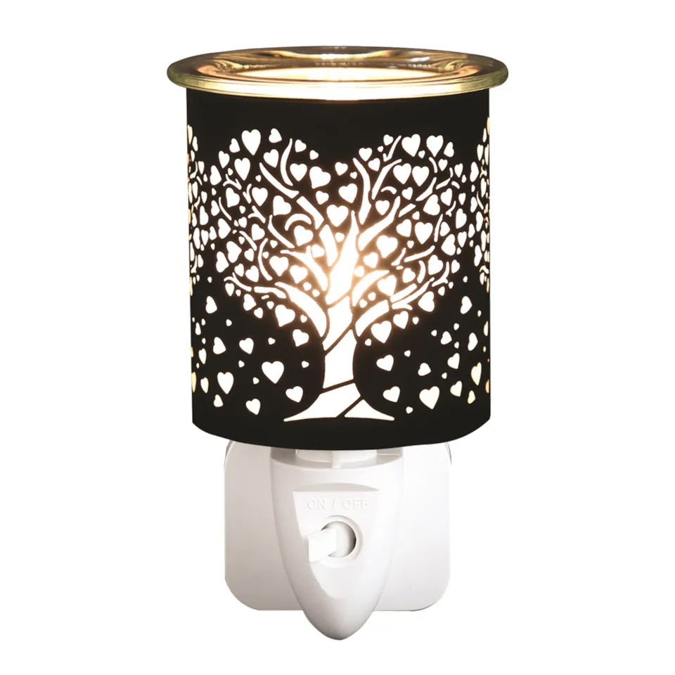 Heart Tree Black Plug In Melter