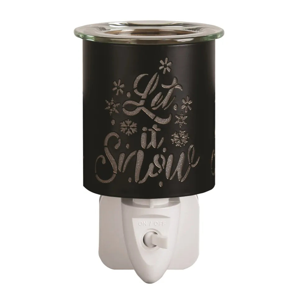 Let It Snow Black Plug In