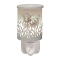 White Shadow Highland Cow Plug In