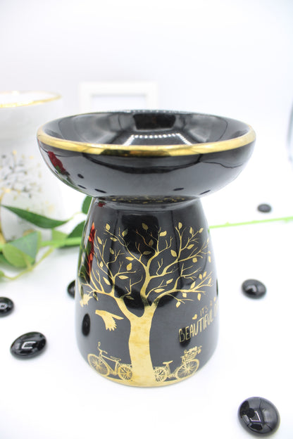 Gold & Black Beautiful Day Burner