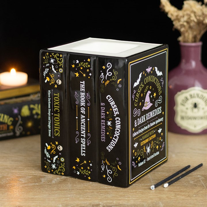 Witches Curse Book Burner