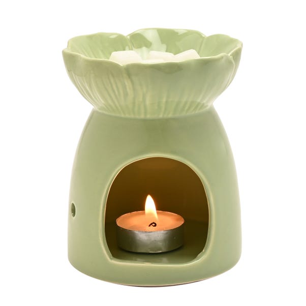 Green Flower Burner