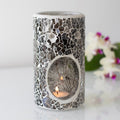 Pillar Crackle Gunmetal Burner