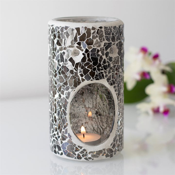 Pillar Crackle Gunmetal Burner