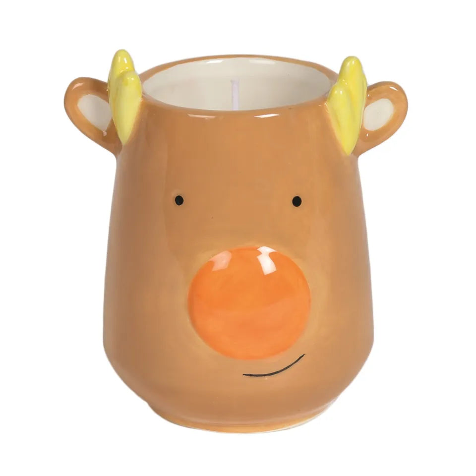 Reindeer Uncented Candle