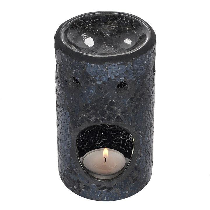 Pillar Crackle Black Burner