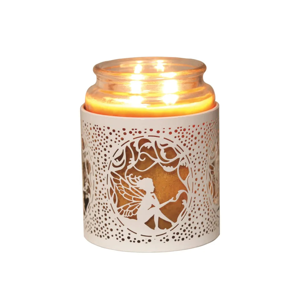 Seated Fairy Multiway White & Gold
