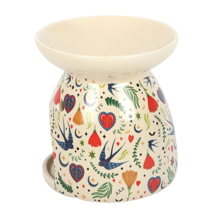 Cream Midnight Bloom Burner