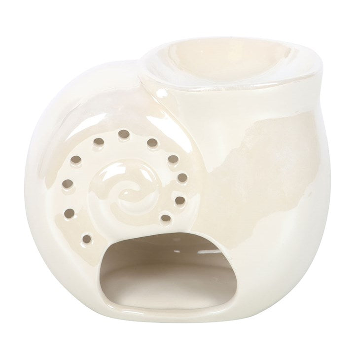 Pearlescent Spiral Shell Burner