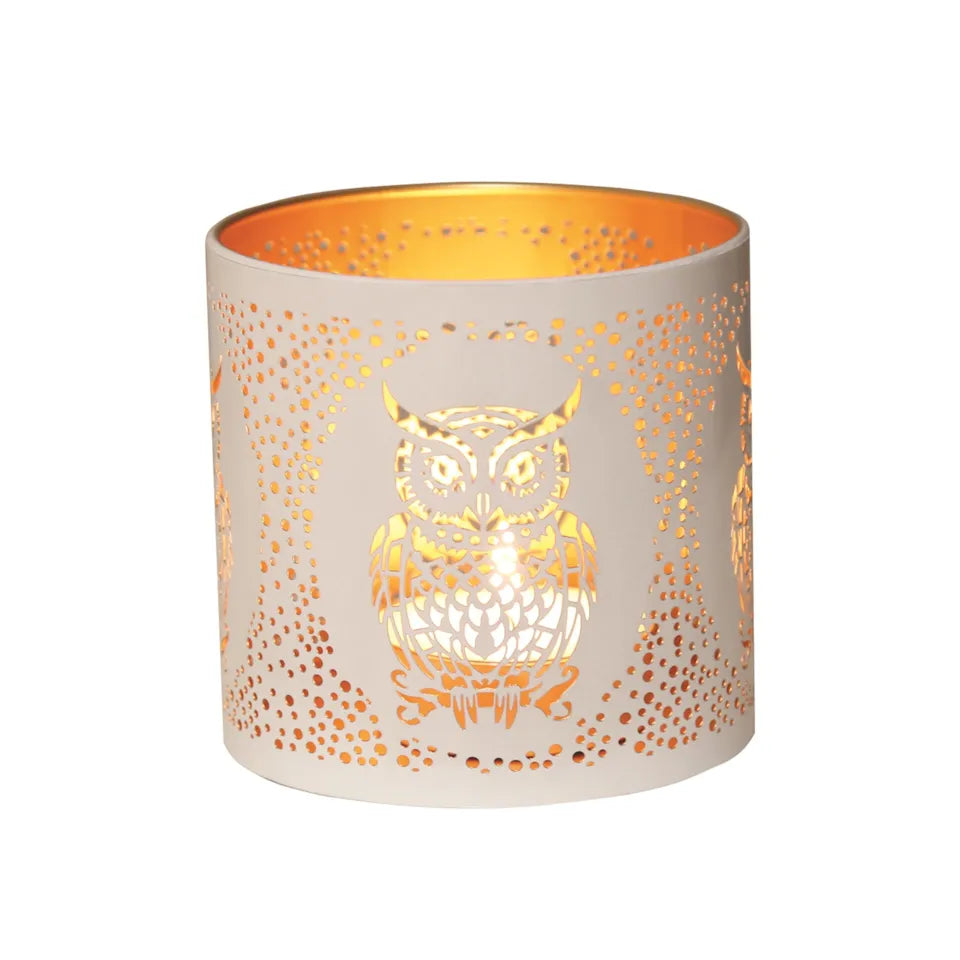 Owl Multiway White & Gold